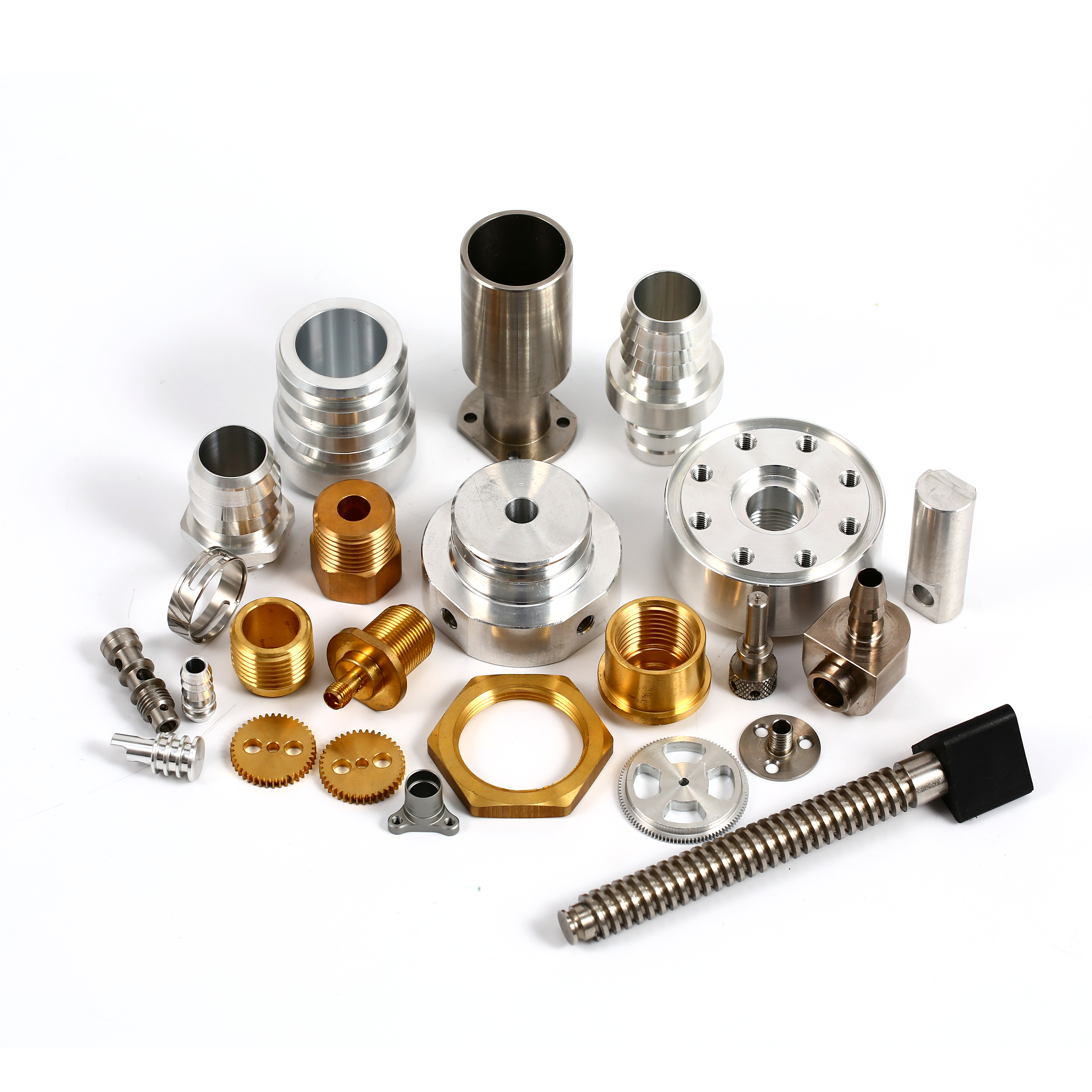 CNC поворотные алюминиевые латунные стальные CNC механические детали