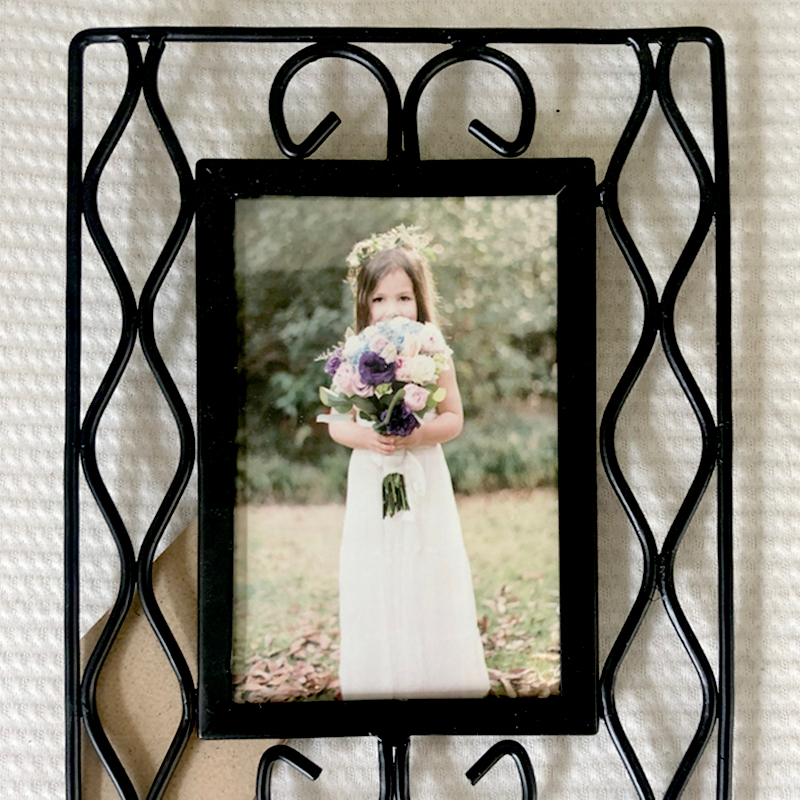 Manufacture New Design Metal Frame Home Decoration Black Photo Frame