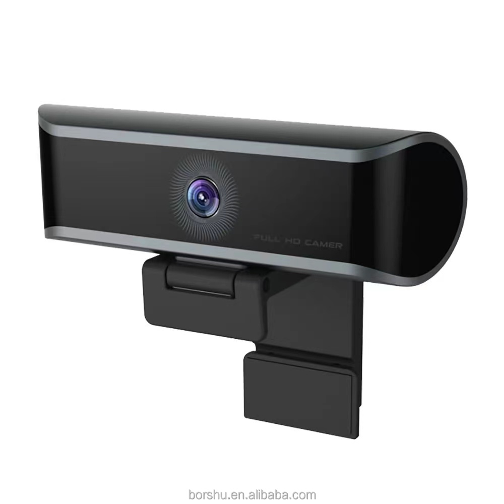 USB HD 2 K смарт-камера для конференц-связи с математическим микрофоном черного цвета