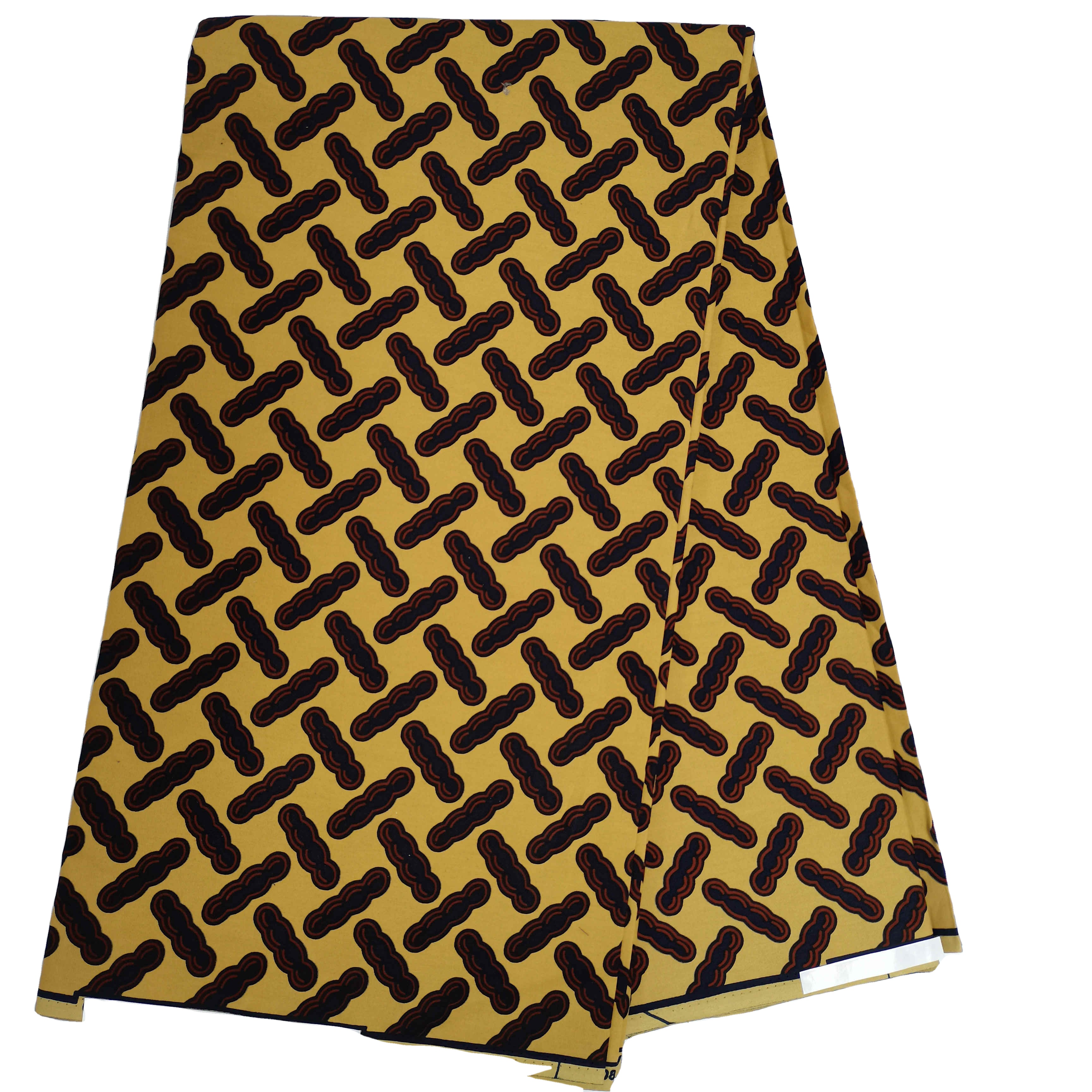 Wax Fabric Cotton Polyester Fabric Hot Sales 100% Cotton Wax Prints Fabric For Africa Style