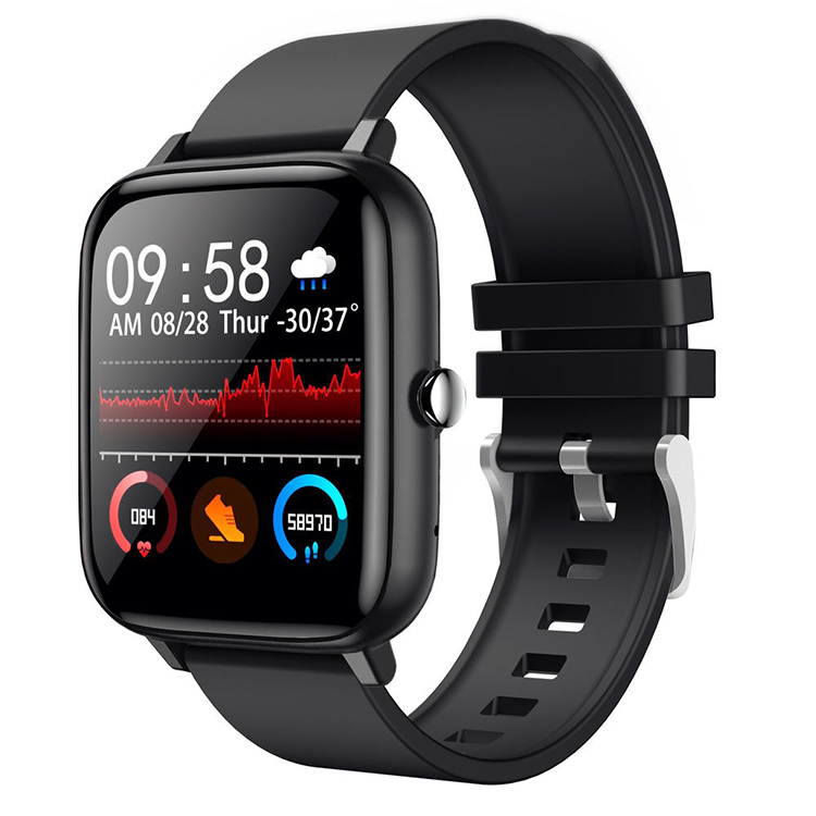 Smart bracelet sleep monitoring control heart rate steps waterproof full touch screen smart watch