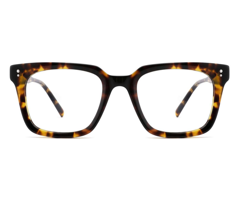 New fashion Model Optical Frame high quality real acetate glasses can be sunglasses blue block optical P21001