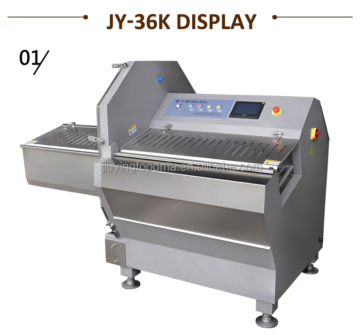 Professionally Factory  Manufactured High Efficiency Automatic Frozen Beef Bacon  Mutton Meat Slicer Machine