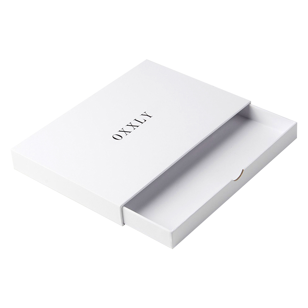wholesale luxury white tshirt box t-shirt packaging custom personalized paper slide packing box for clothes
