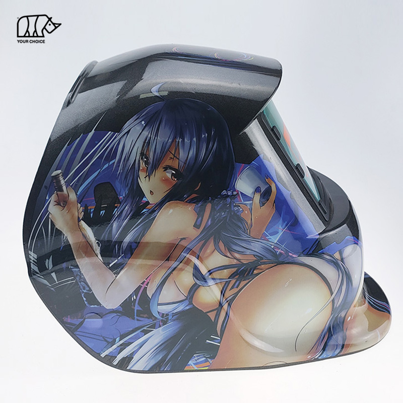 Casco лица de soldadura de oscurecimiento automatico де Энергия Солнечная de dibujo unico profesional personalizado