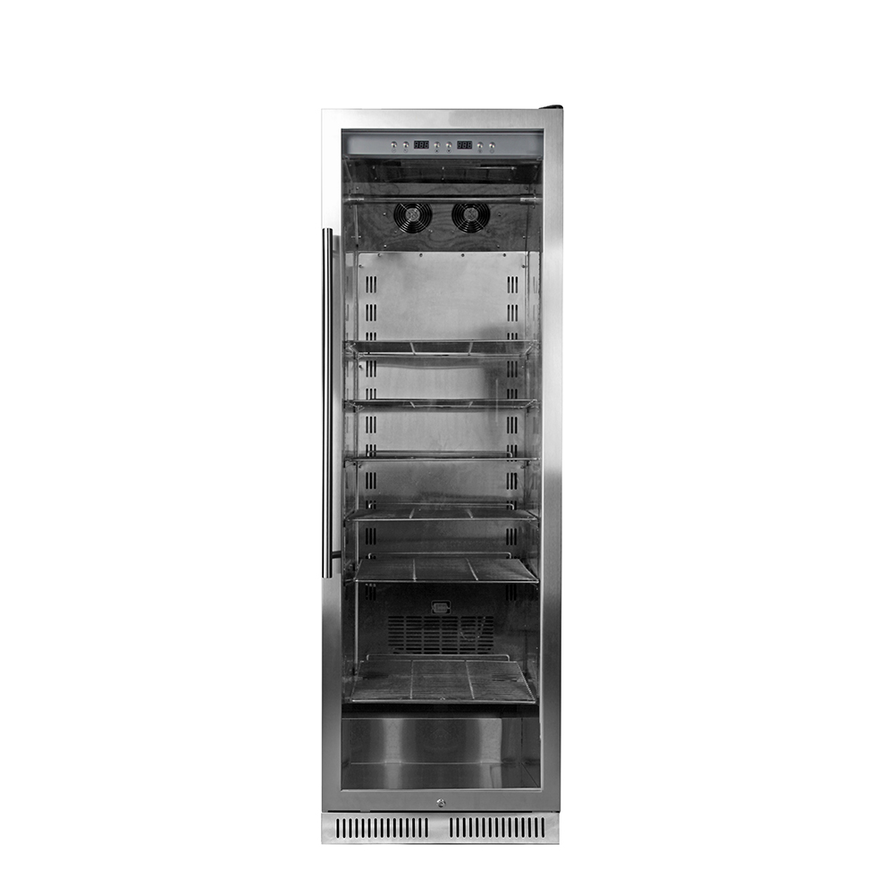 Холодильник высокой емкости 375L для сухой и старения мяса, дверь для демонтажа мяса, электронный холодильник для говядины