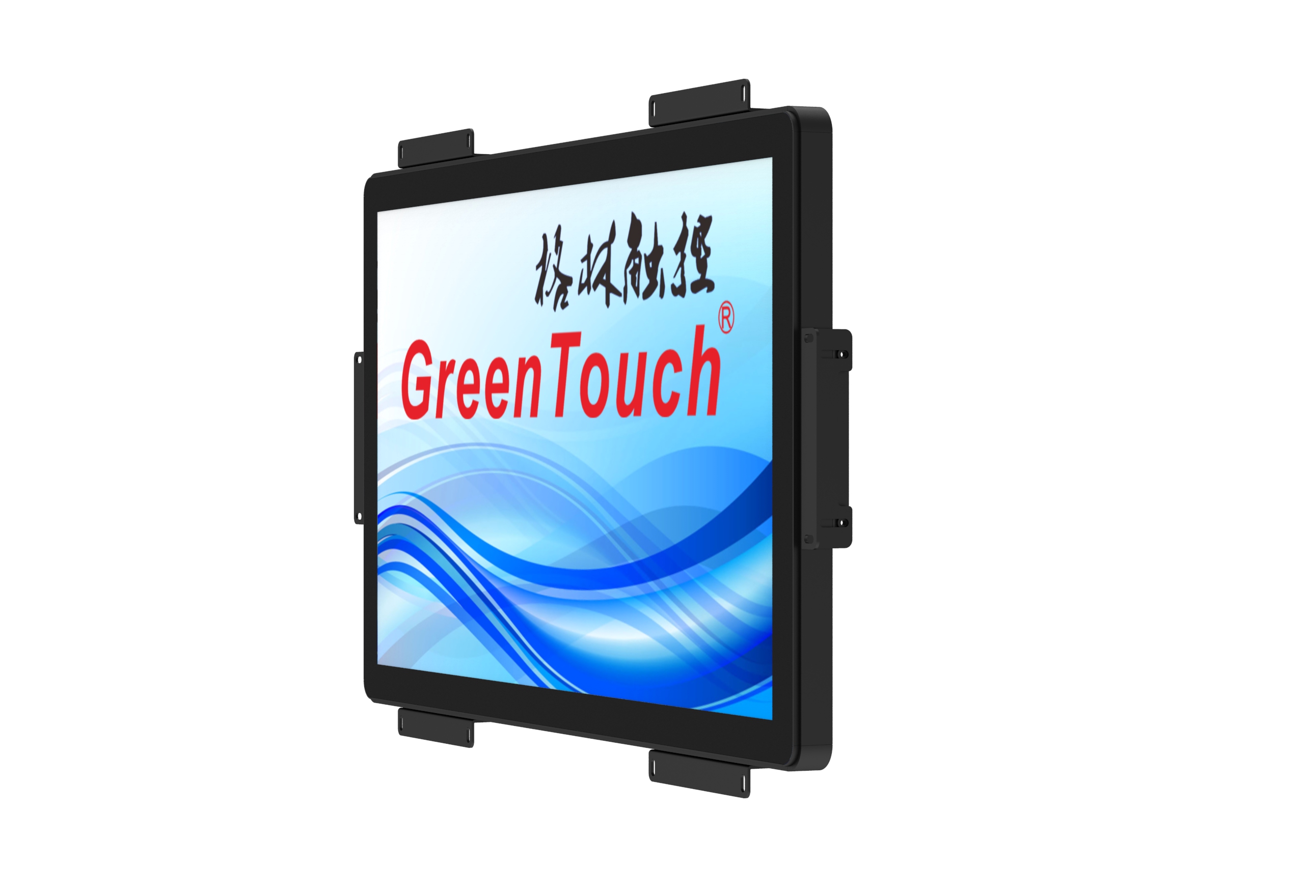 GreenTouch 15,6 дюймов емкостный сенсорный экран дисплей Водонепроницаемый сенсорный экран монитор промышленный сенсорный экран монитор