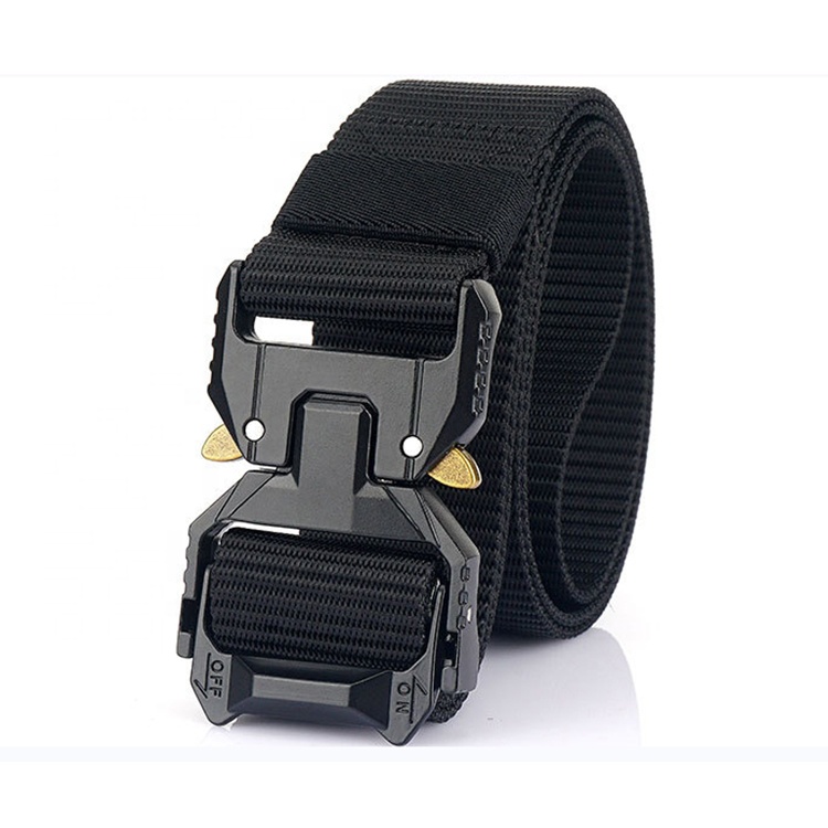2021 New Military Tactical Belt Men's Outdoor Training Real Nylon Tank Color Youth Sports Belts