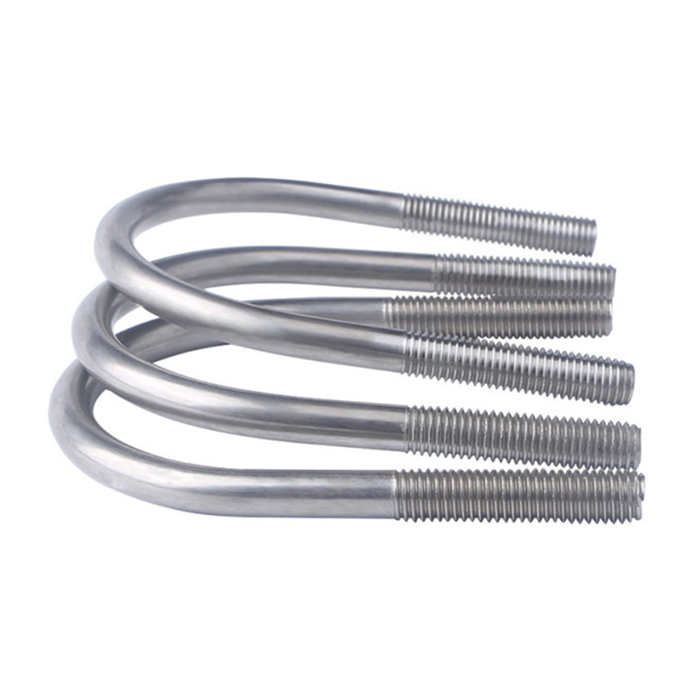 Hydraulic U Bolt Pipe Clamp Insulated Stainless U-Bolt With Ptfe Ubolt Insulation Iron Bolts Iso 304 Steel Isolation Jiajing