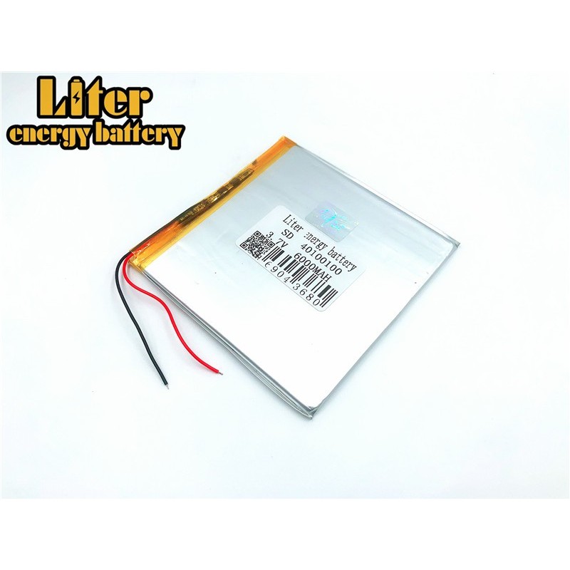 3,7 V 6000mAh 40100100 аккумулятор планшетный ПК планшетный компьютер универсальный бренд перезаряжаемой литий-полимерной батареи
