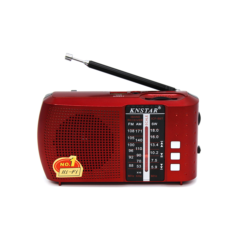 Amazon популярный портативный домашний радиоприемник FM/AM/SW 3 диапазона USB/TF MP3 плеер радио приемник (ICF-8BT)