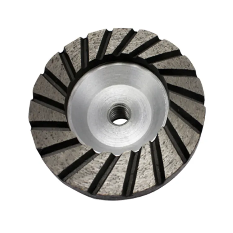 4'' 100mm Diamond Grinding Stone Cup Wheel Aluminum Based Grinding Disc Granite Marble Angle Grinder Cup