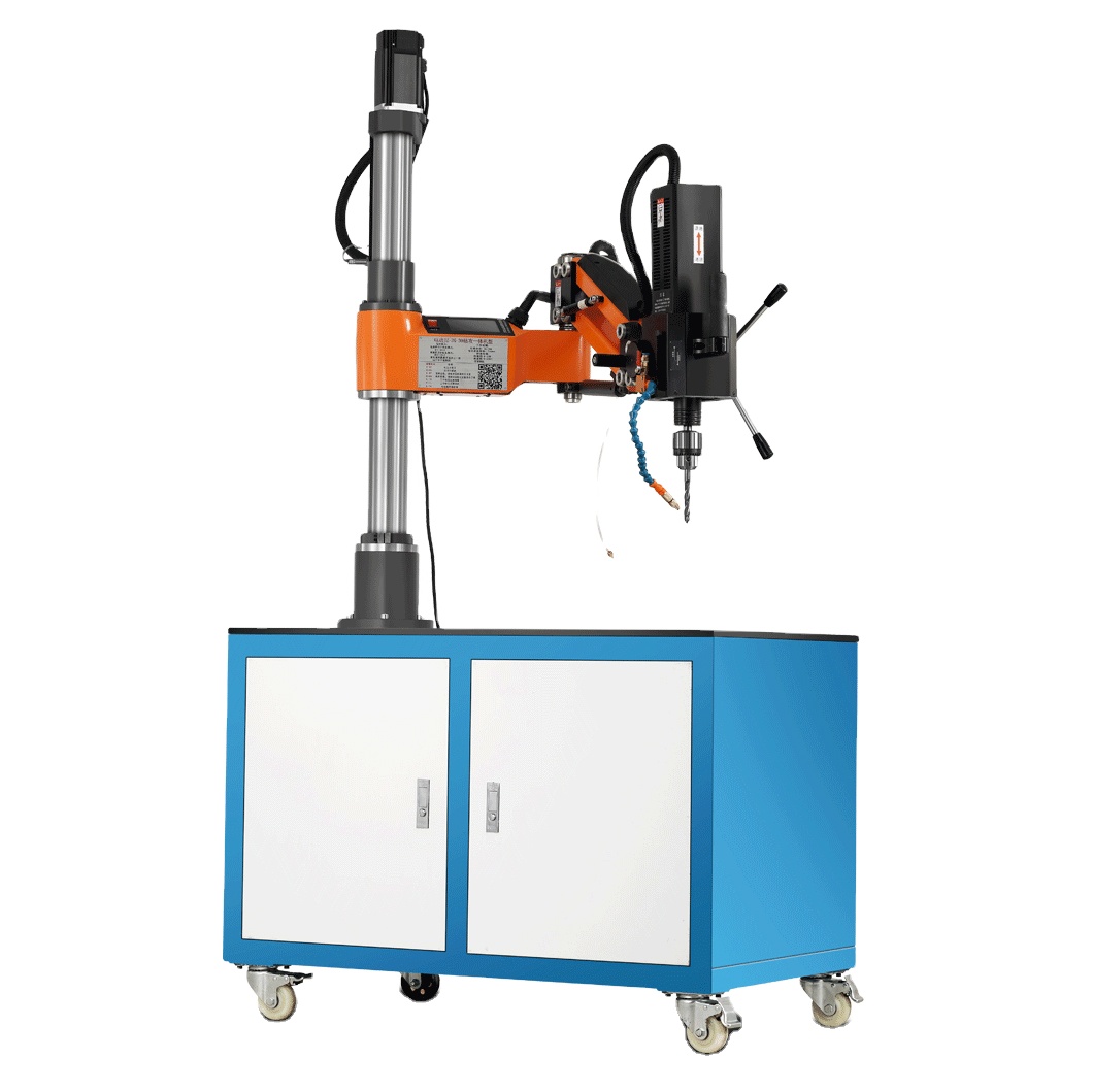 Strong power small drilling capacity multi direction tapping machine available M6-M24