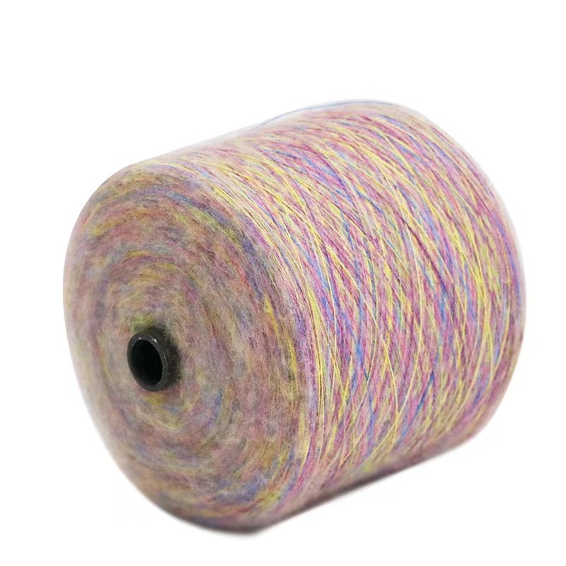 Customizable Blended 40%Cotton 40%Acrylic 15%Polyester 5%Wool Mohair Yarn Fancy Yarn Types
