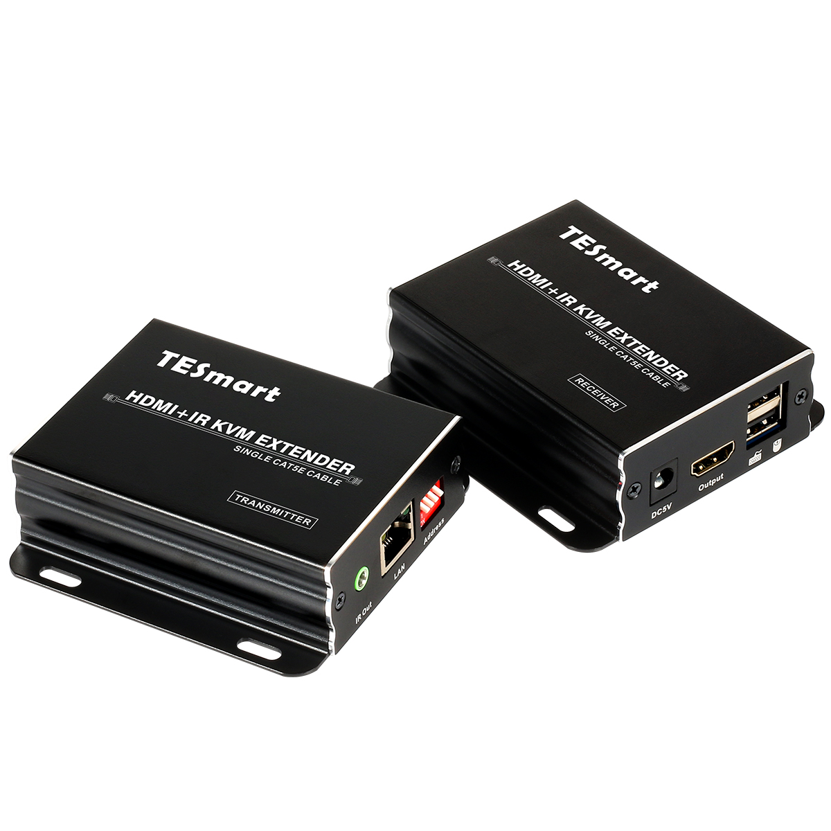 Квм-удлинитель 120 м HDMI, удлинитель многих IP-устройств с ИК-управлением, USB квм-удлинитель
