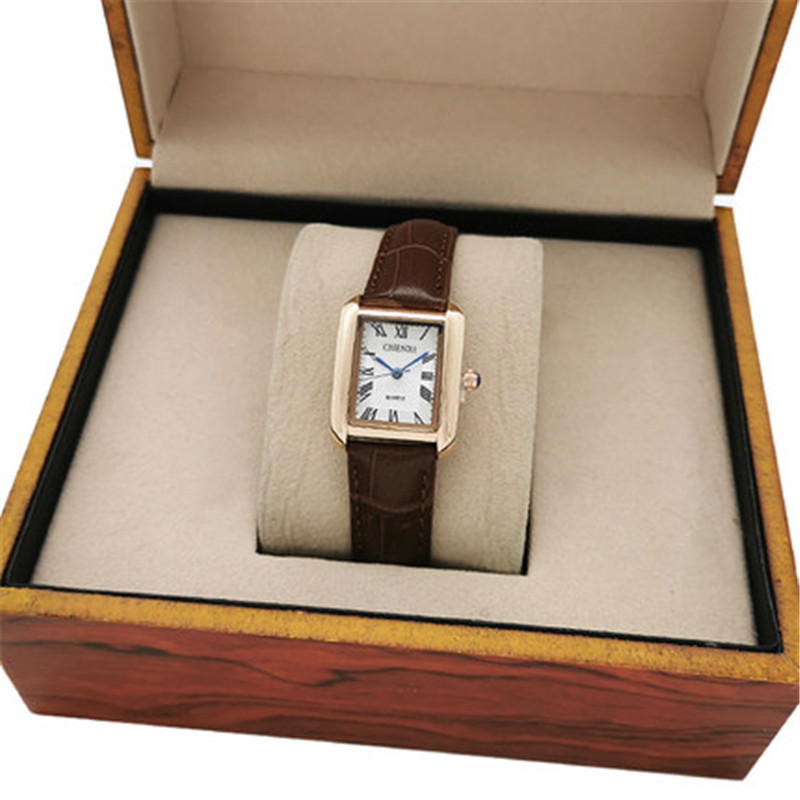 Aimgal Jewelry Waterproof watch men women watch simple leisure women's quartz watch