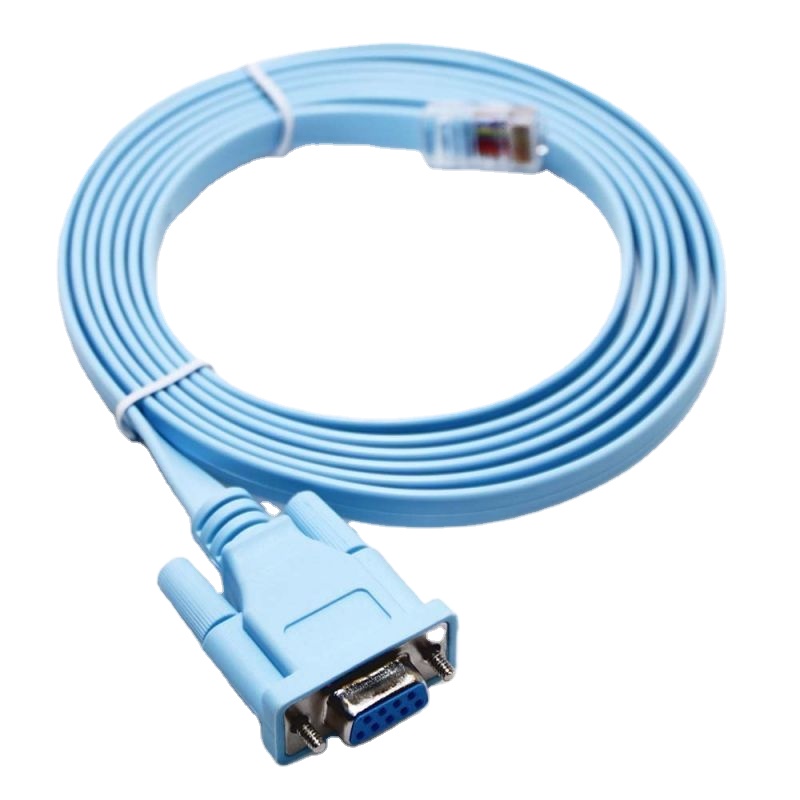 CAB-CONSOLE-RJ45 = 6ft с RJ45 и DB9F консоли безобрывный кабель для маршрутизатор переключателя