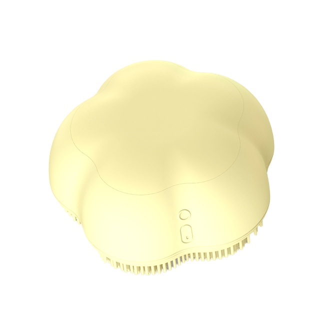 New Design Waterproof Cleaning Exfoliator Beauty Device Skin Care Face Silicone Electric Cleansing Facial Brush