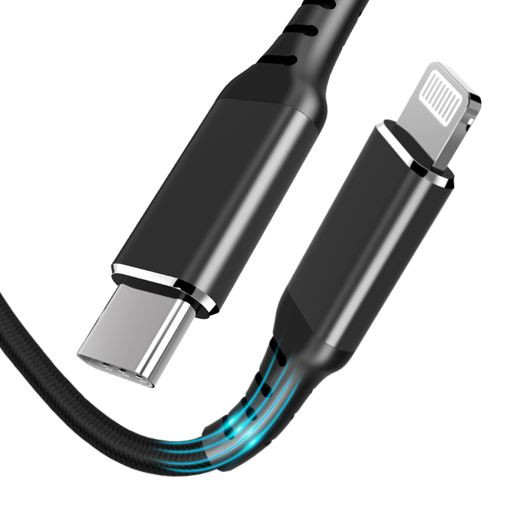 Сертифицированный Mfi C94 разъем Lightning Кабель Разъемом Usb Type-C-Lightning Кабель для передачи данных для Iphone Ipad Ipod Apple