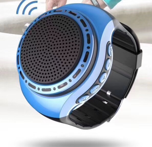 Водонепроницаемый светодиодный Bluetooth-динамик X10, часы, mp3-плеер, PTT-браслет, портативный беспроводной Bluetooth-динамик