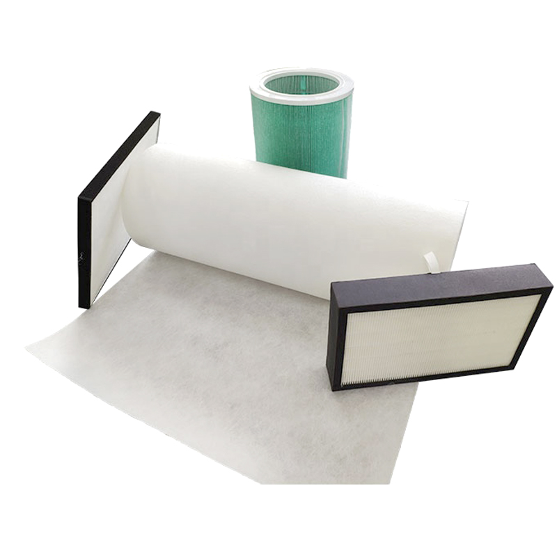 SENSA Selling Well Pleated Air Conditioner Filter Cloth Paper Media Roll For Filter Equipment