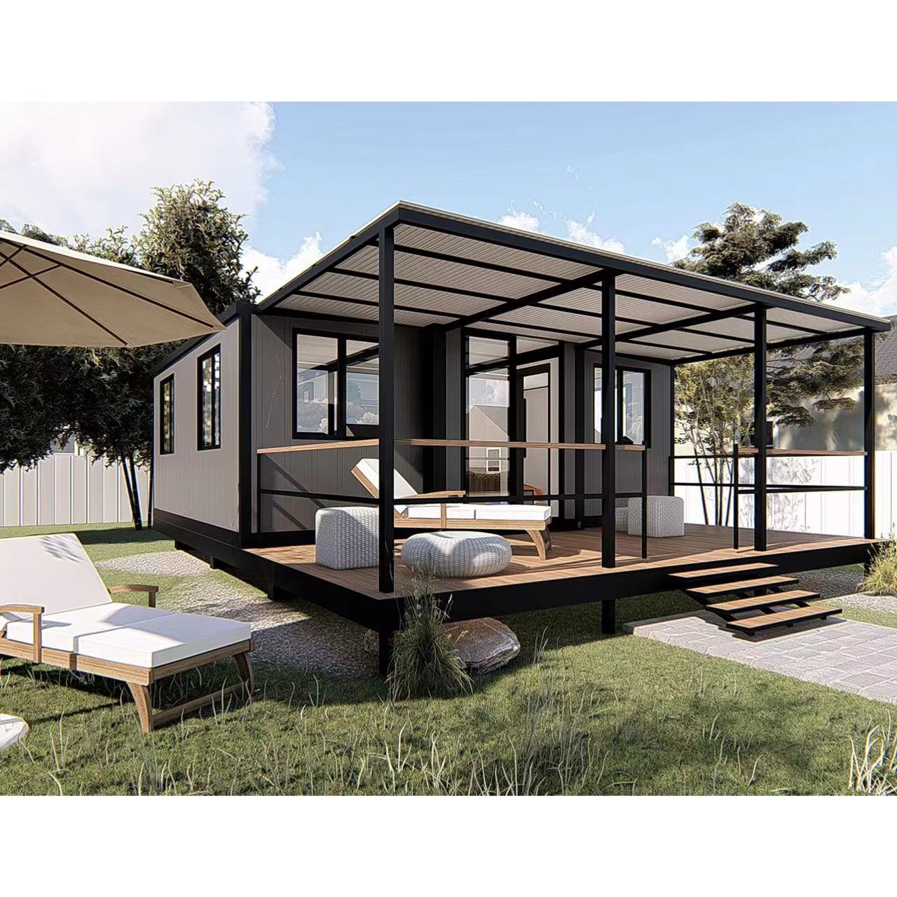 Prefab Modular House Container Homes 40ft Luxury House Prefabricated House Free Shipping Construction Real Estate Homes