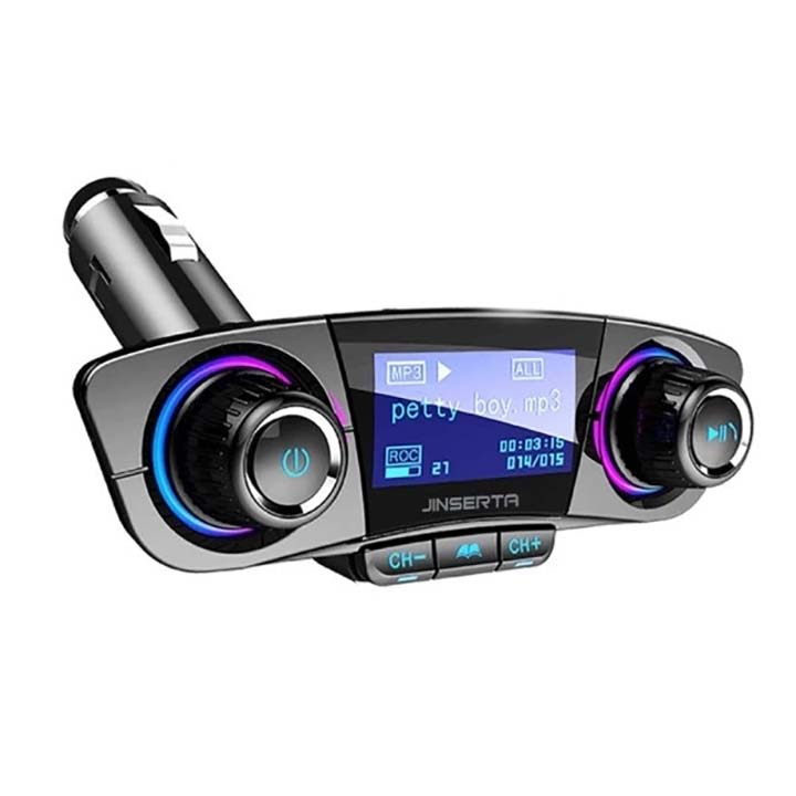 2022 HINZ BT 4,0 fm-передатчик для автомобильного музыкального MP3-плеера с автомобильным зарядным устройством Type-C
