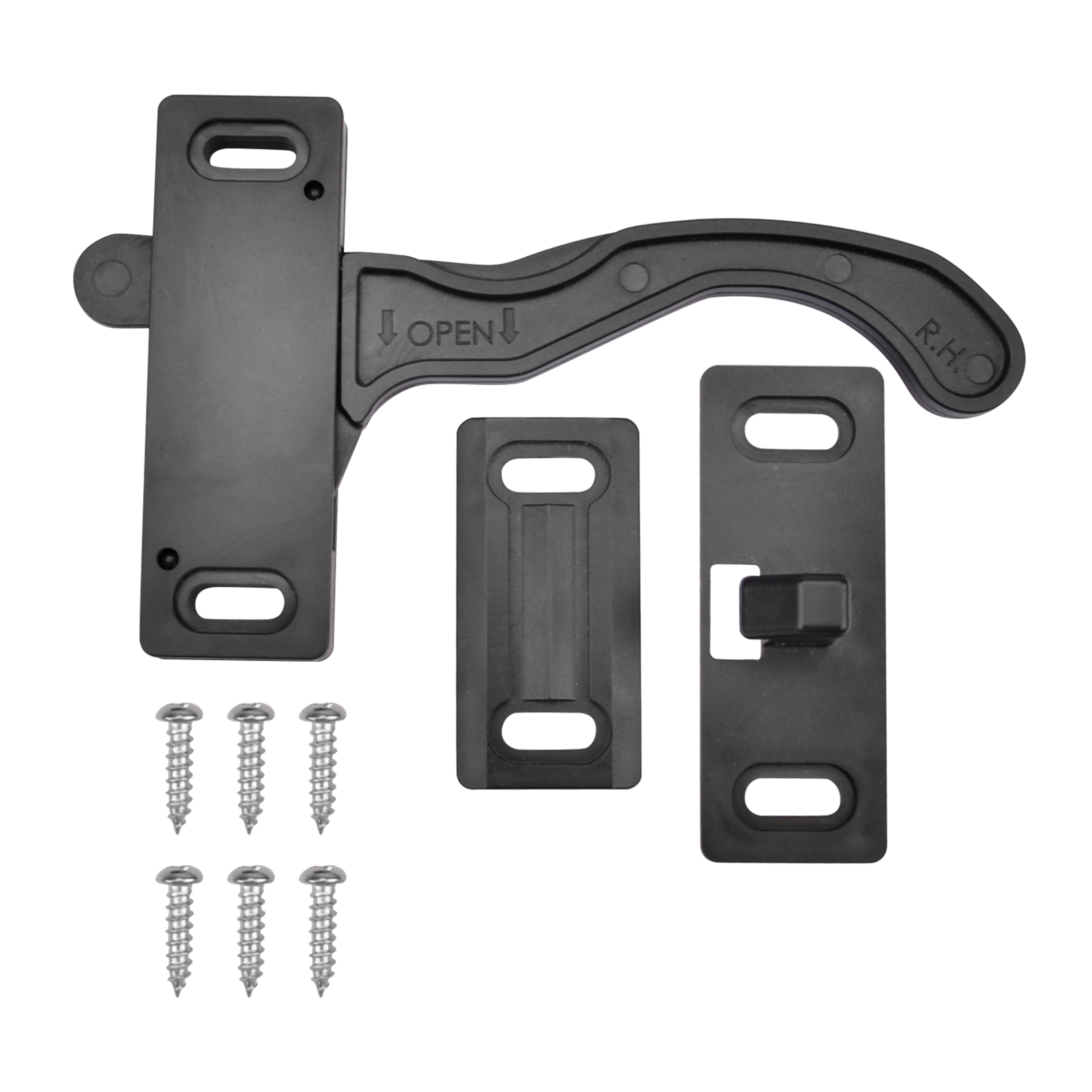 RV Screen Door Latch Camper Door Latch Right Hand Handle Kit for RV