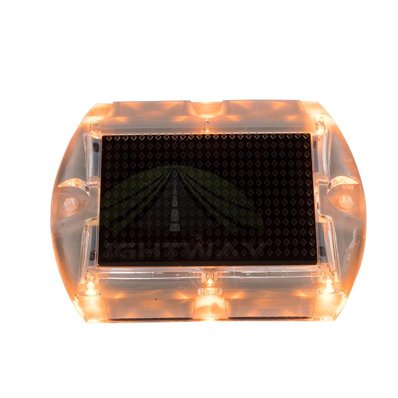 China Made Flashing Led Solar Ground Mounted Driveway Street Markers Light