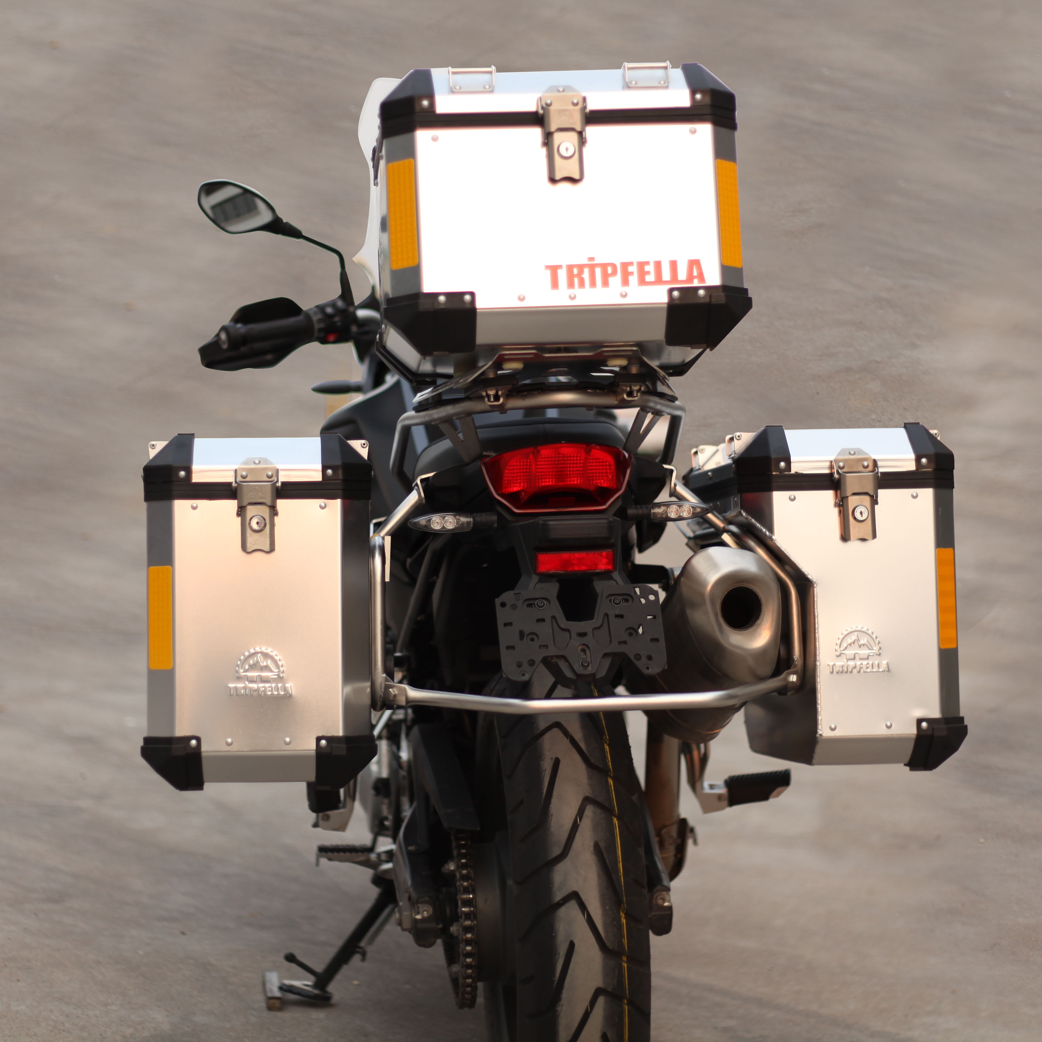 Алюминиевая боковая коробка 41L, корпус Pannier, лидер продаж