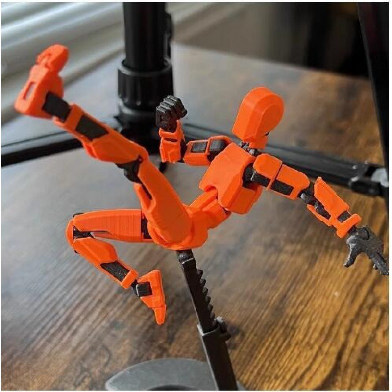3D Printed Multi-Joint Movable Robot 2.0 Action Figure Model Doll Toy Kid Gift STEM Educational Kids Toys