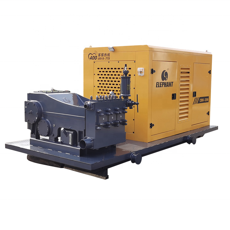 CBW-1200 дизельный двигатель, управляющий грязевой насос, одиночное действие, поршневой триплексный грязевой насос