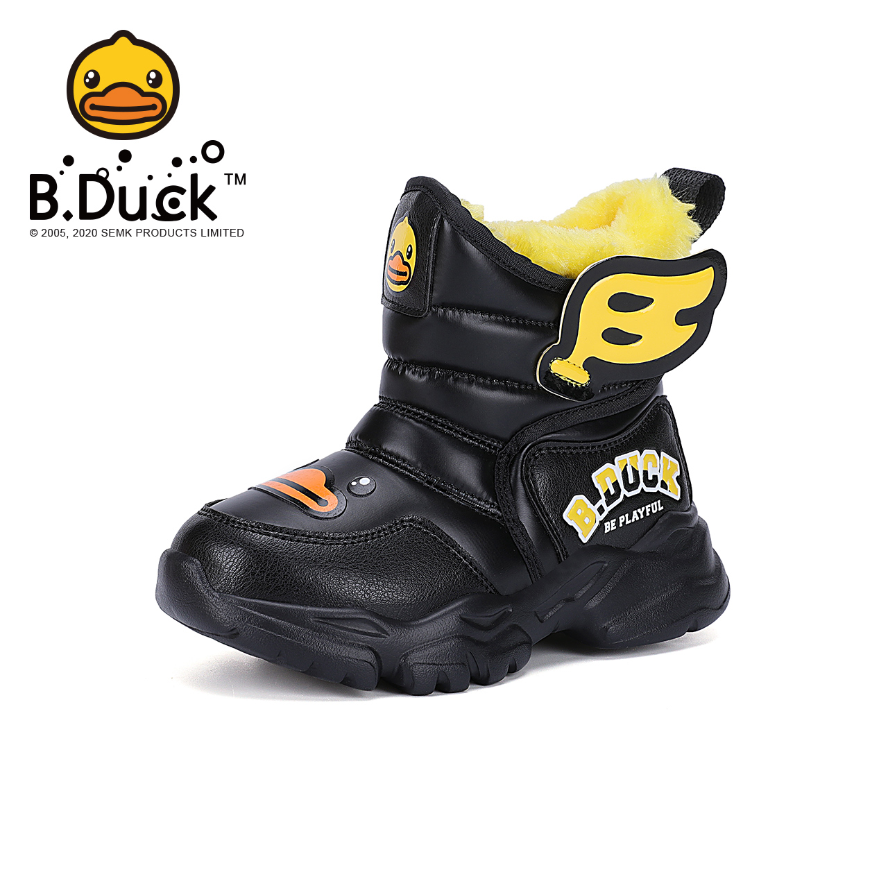 Anti slip warm australian kids children ribbon shoes furry fur snow boots for toddlers