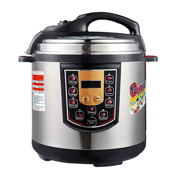 Новый многофункциональный 220v 6L цифровой электрическая скороварка для Юго-Восточной Азии рынке мульти скороварка