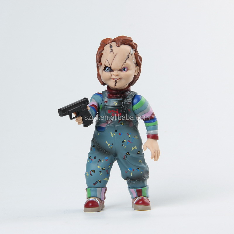 Customized small PVC toys horrific movie action plastic figure