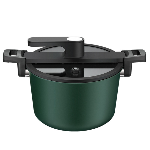2021 New Product Pressure Cooker Soup Pot Stew Pot Pressure Cooker with Handle Die-cast Iron Cast Iron and Aluminum Alloy