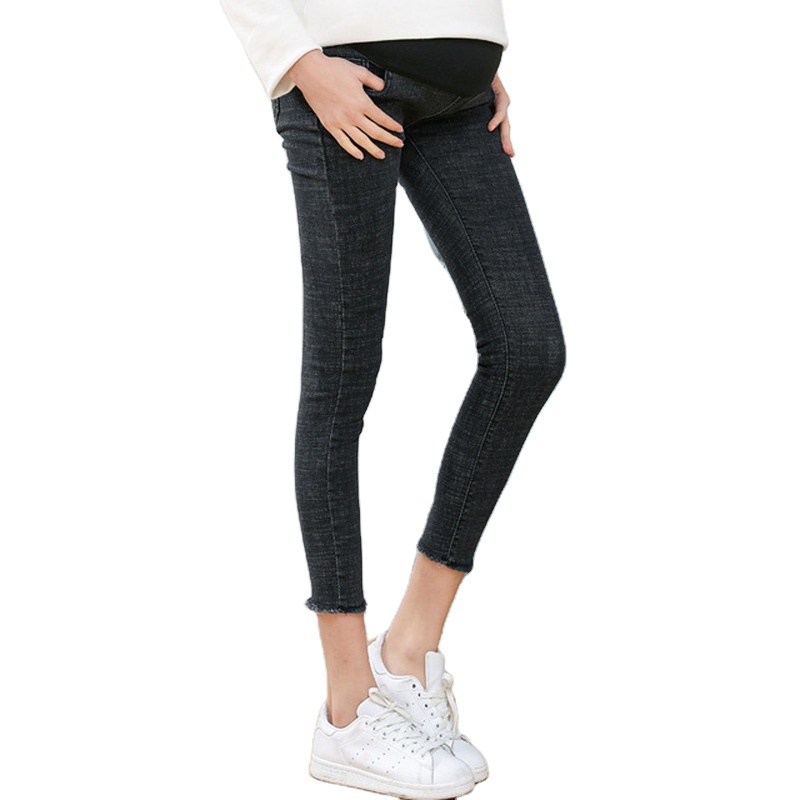 Hot Selling Wholesale Pregnant Women Legging Women Maternity Pants High Waist Elastic Comfortable Long Casual Pants