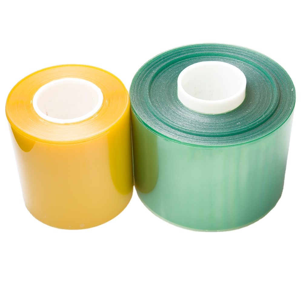 Factory Supplier Yellow Hydrogel TPU Mobile Phones Screen Protector Material Roll For Samsung Galaxy S21