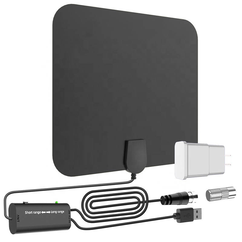 Усиленная HD цифровая ТВ антенна с длинной поддержкой 4K 1080p Fire TV Stick-внутренний смарт-переключатель Усилитель сигнала Усилитель