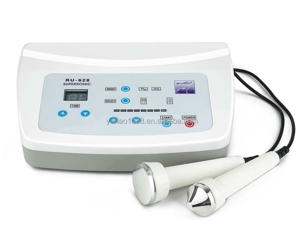 2 Handles 1 Mhz Ultra Sound Eye Face Treatment Skin Care Ultra Sonic Device