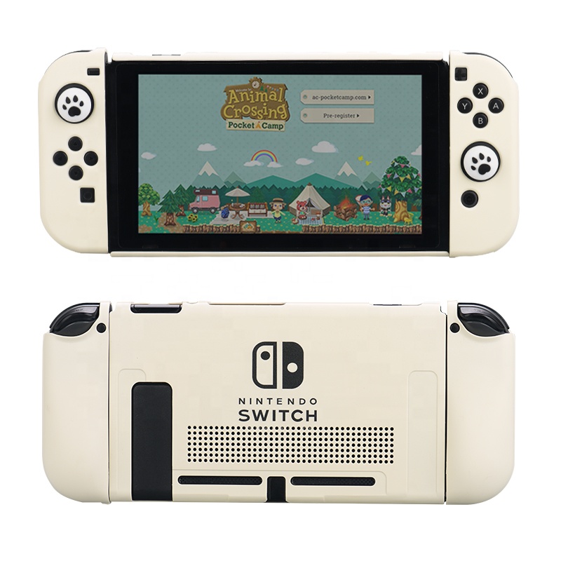 Дешевый и роскошный белый защитный чехол серии 3D для Nintendo