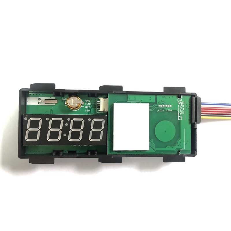 HJ-4LED1/TSS02 зеркало цифровые часы + сенсорный датчик 2 в 1 умный зеркальный компоненты