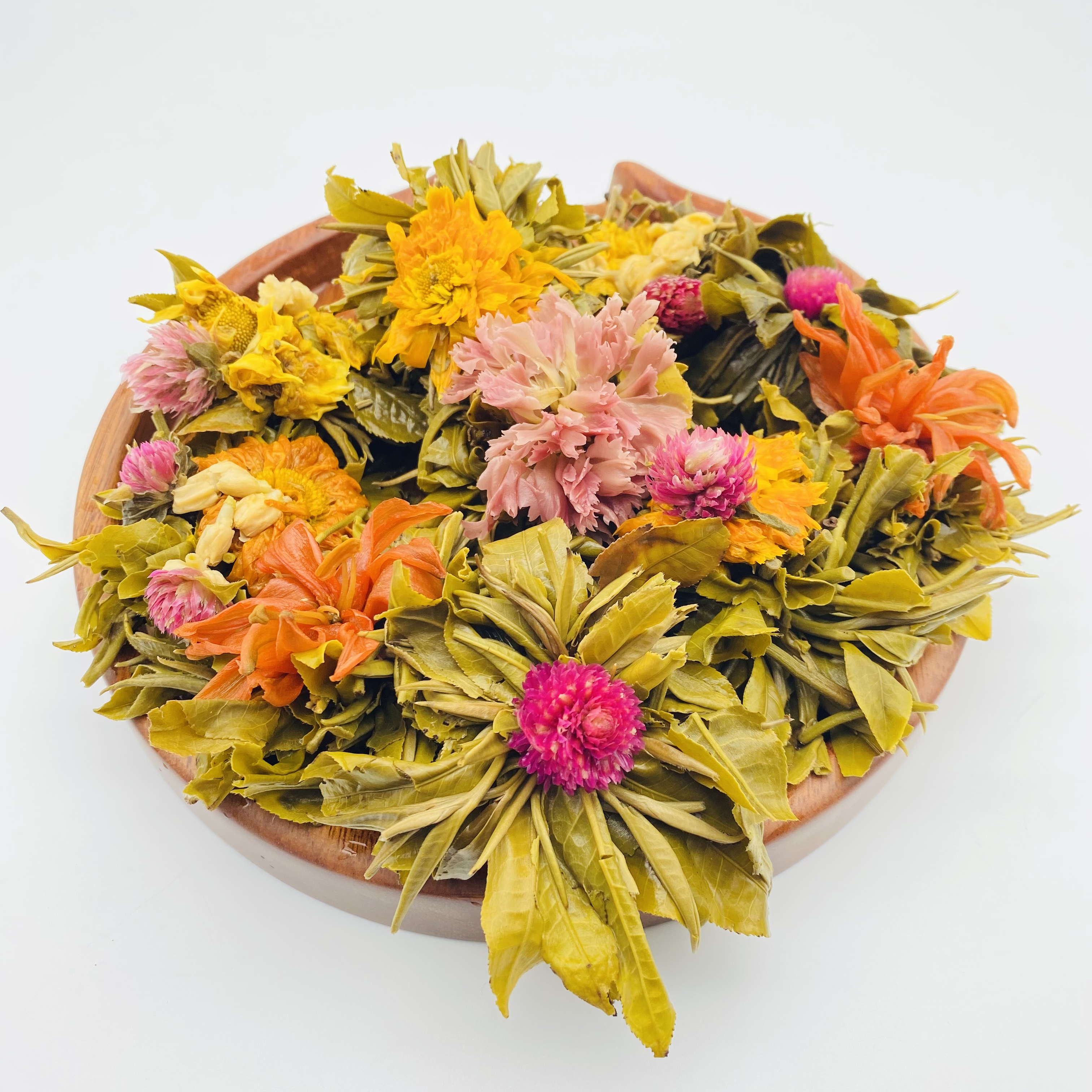 organic blooming tea blooming tea ball flower organic  blooming tea