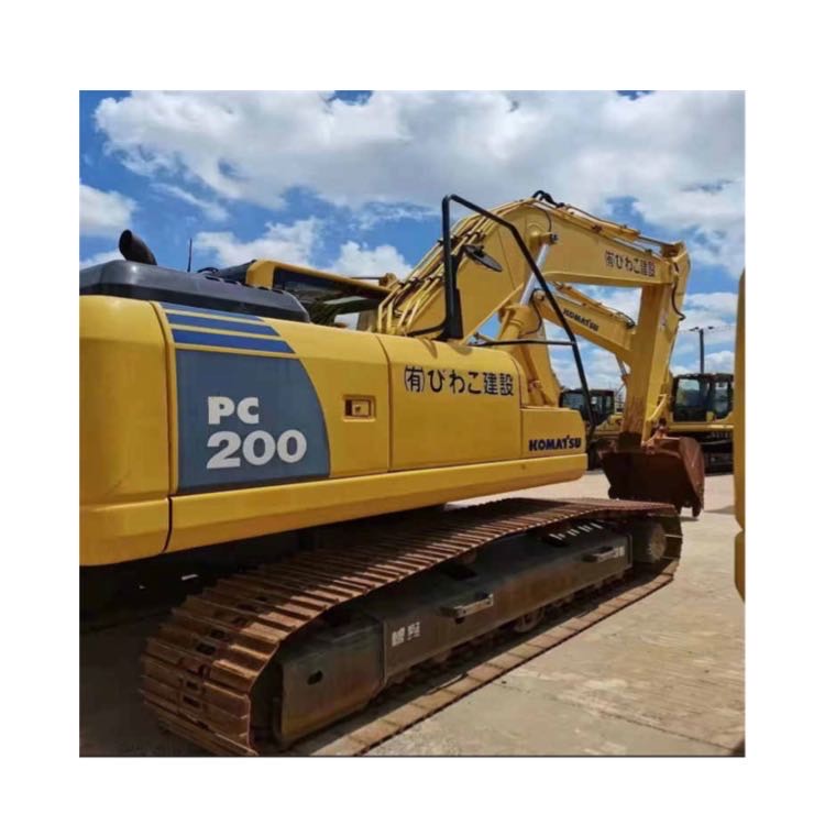 Б/у экскаватор komatsu pc200 гусеничный экскаватор с запчастями для продажи в ОАЭ Техас Великобритания НЗ Ирландия кукурузная стена Индия Голландия США Африка