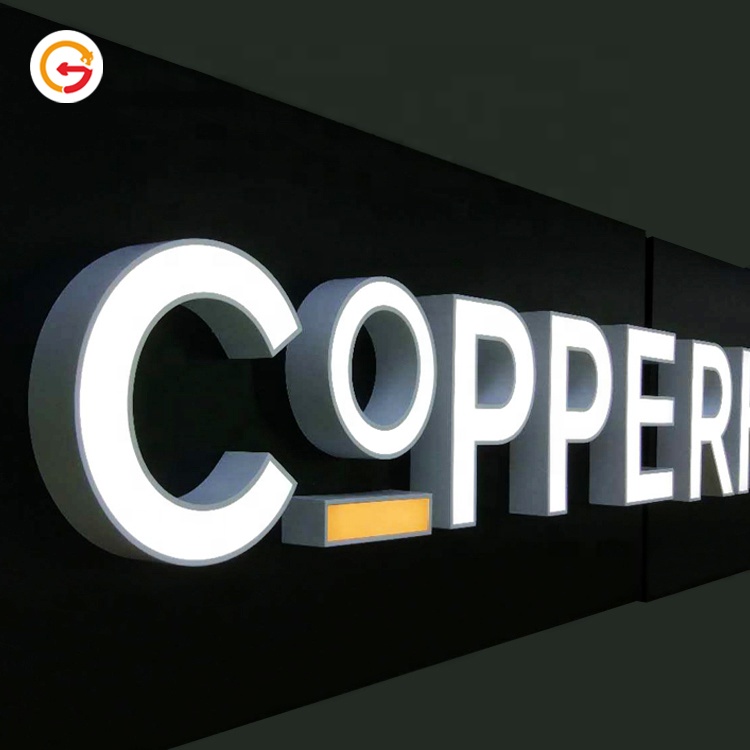 JAGUARSIGN Manufacturer Custom Led Channel Letter Building Signs Waterproof Led Logo Letter Sign for Shop