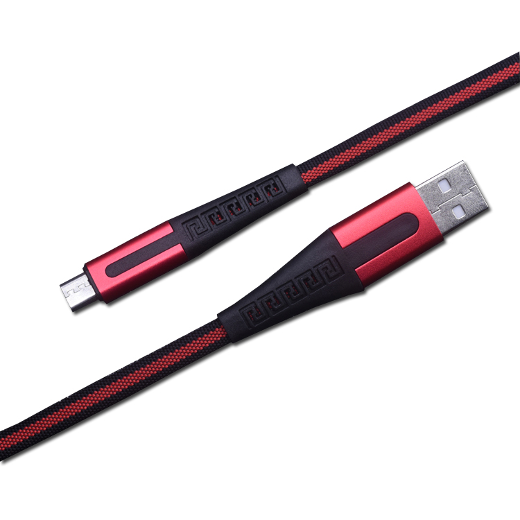 Хорошая цена кабель микро USB данных Ткань Плетеный Микро линия