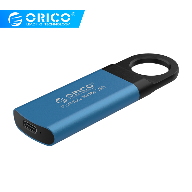 Внешний мини-жесткий диск ORICO M2 NVME, твердотельный жесткий диск 1 ТБ, 128 ГБ, 256 ГБ, 512 ГБ, портативный USB C 3,1, 10 Гбит/с, алюминиевый для ноутбука, телефона