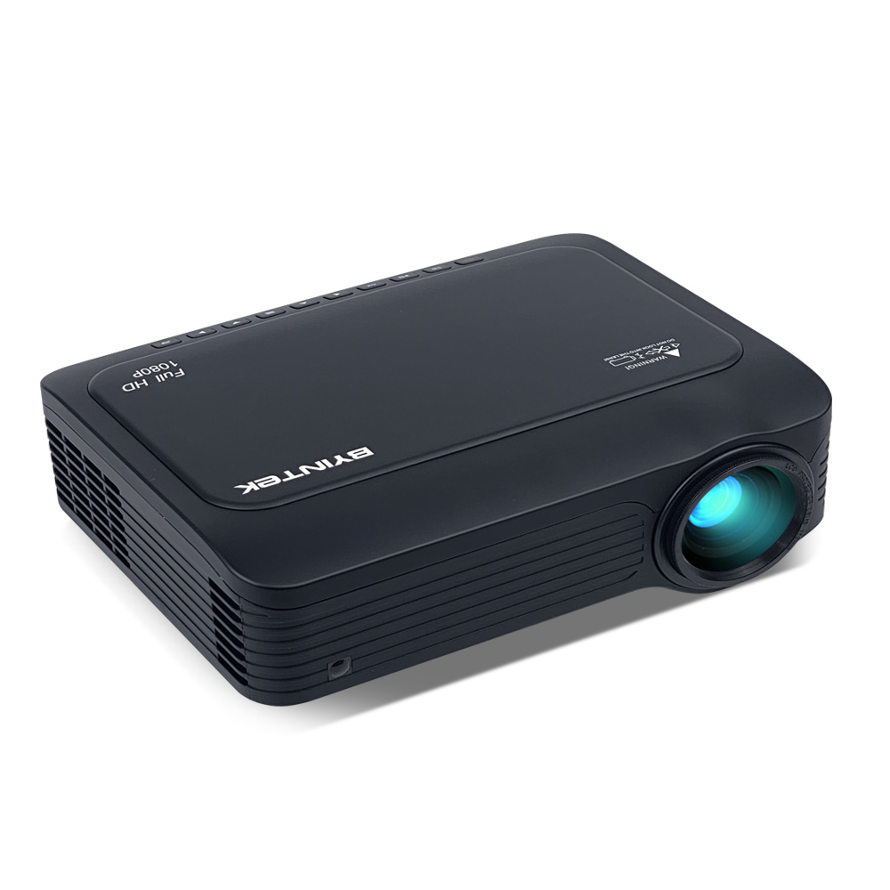 BYINTEK K18 портативный 1920x1080 Full HD 1080P Мини ЖК светодиодный домашний кинотеатр 3D проектор