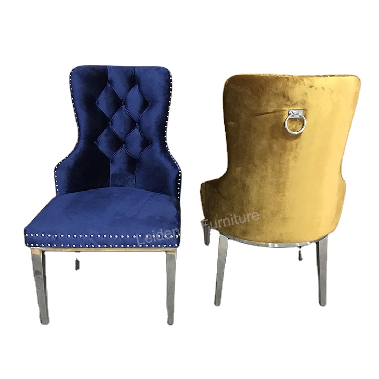 Quality Finley High Back Velvet S Modern Luxury Dining Chair With Wholesale Price