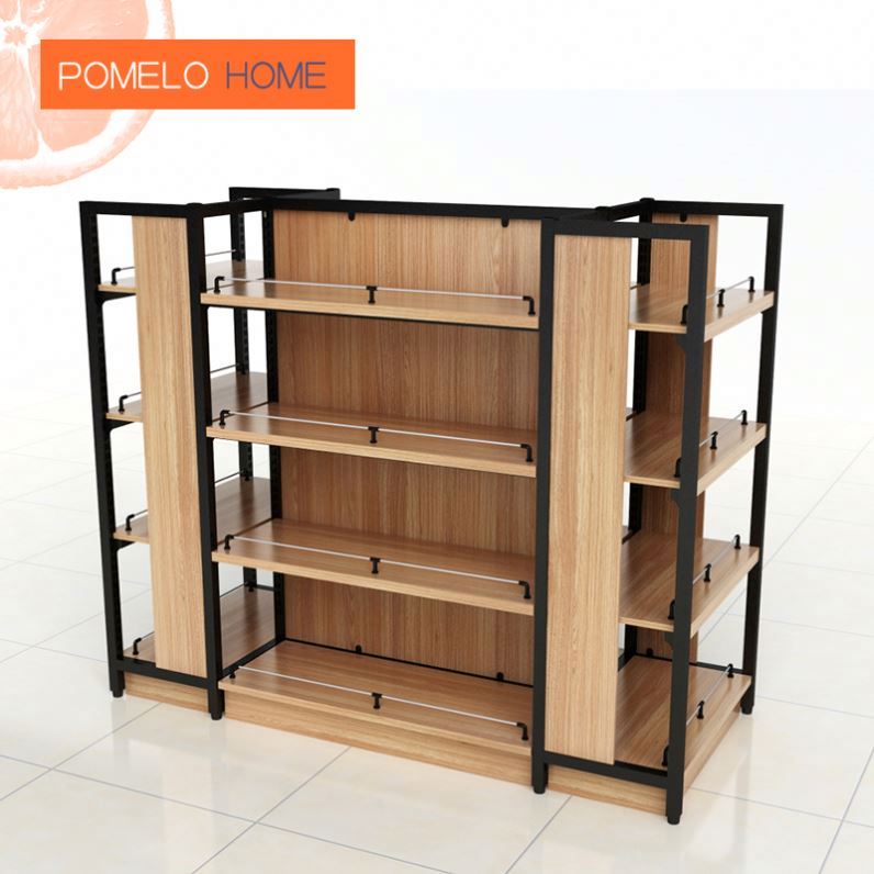 Лидер продаж, продуктовый стальной дисплей Pomelohome, полка для гондолы, товары для магазина, полка для магазина